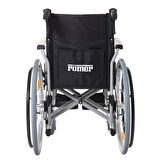 Römer Özellikli Alüminyum Manuel Tekerlekli Sandalye|Disk Frenli, Katlanabilir, Baldır Destekli R222