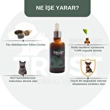 Pet Trust Kedi ve Köpekler için Tüy Dökülmesi Engelleyici Organik Biotin, Kolajen ve Çinko 50ml