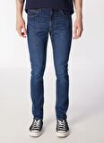 Lee Normal Bel Slim Fit Koyu Mavi Erkek Denim Pantolon L719205246G53 Luke Jean Pantolon