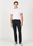 Wrangler Normal Bel Regular Fit Siyah Erkek Chino Pantolon W121Y6100 Texas Non Denim Pantolon