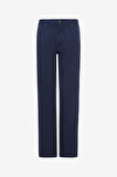 Regular Fit Normal Kesim Normal Bel Düz Paça Lacivert Texas Pantolon