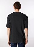 Lee Bisiklet Yaka Antrasit Erkek T-Shirt L241569003 Bisiklet Yaka T-shirt