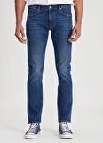 Lee Normal Bel Slim Fit Mavi Erkek Denim Pantolon L719127XT Luke Jean Pantolon