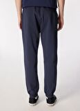Lee Dar Paça Lacivert Erkek Kargo Pantolon LM04009410 Jogger Non Denim Pantolo