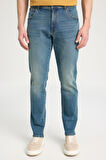 Regular Fit Normal Kesim Normal Bel Düz Paça Mavi Texas Jean Kot Pantolon