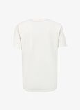 Wrangler Bisiklet Yaka Ekru Erkek T-Shirt W241404104 Bisiklet Yaka T-shirt