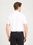 Wrangler Beyaz Erkek Polo T-Shirt W7D5K4XX2T989 Kısa Kollu Polo Tshir
