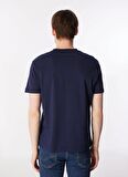 Wrangler Bisiklet Yaka Lacivert Erkek T-Shirt W241199410 Bisiklet Yaka T-shirt