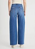 Lee Yüksek Bel İspanyol Paça Regular Fit Mavi Kadın Denim Pantolon L31S011XT-Stella A Line Jean Pantol