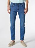 Lee Normal Bel Slim Tapered Mavi Erkek Denim Pantolon L72A007G18 Extreme Motion Slim Pant