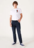 Wrangler Texas Jean Pantolon Erkek Normal Bel Regular Fit Denim Pantolon W121LR278