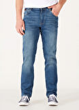 Wrangler Texas Jean Pantolon Erkek Normal Bel Regular Fit Denim Pantolon  W12103958