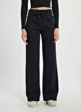 Antrasit Kadın Normal Bel Relaxed Fit Eşofman Altı W242770XV6 Faded Black Sweatpant