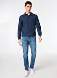 Wrangler Normal Bel Relaxed Erkek Denim Pantolon W12S086318 Texas Slim DenimPantolon