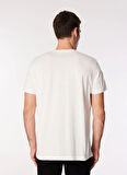 Lee Bisiklet Yaka Beyaz Erkek T-Shirt L241521100 Beyaz T-Shirt