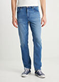 Wrangler Normal Bel Straight Erkek Denim Pantolon W12S00018357 Texas Slim Denim
