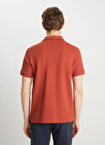 Wrangler Kiremit Regular Fit Erkek Polo T-Shirt W2510720222