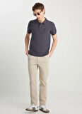 Wrangler Antrasit Erkek Polo T-Shirt MW7D5K4XX2T003 Erkek Regular Polo