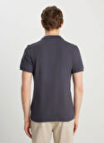 Wrangler Antrasit Erkek Polo T-Shirt MW7D5K4XX2T003 Erkek Regular Polo