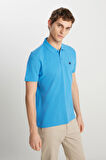 Regular Fit Normal Kesim Polo Yaka %100 Pamuk Kiremit Rengi Tişört
