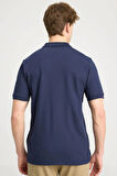 Erkek Regular Fit Polo Kiremit Erkek Kısa Kol T-Shirt