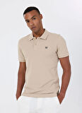 Wrangler Krem Erkek Polo T-Shirt MW7D5K4XX2TUQ Erkek Regular Polo