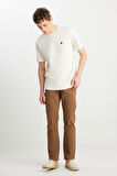 Wrangler Relaxed Fit Small Logo Erkek T-shirt MW7NM20387742L