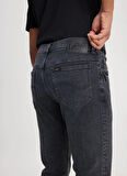 Rider Jean Slim Fit Normal Bel Siyah Erkek Denim Pantolon L701071001