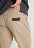 Wrangler Normal Bel Straight Krem Erkek Chino Pantolon W1218646344 Texas Pantolon