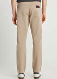 Wrangler Normal Bel Straight Krem Erkek Chino Pantolon W1218646344 Texas Pantolon