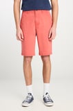 Regular Fit Normal Kesim Lastik Bel Detaylı Pamuklu Esnek Pembe Chino Şort