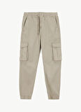 Lee Lastikli Bel Lastikli Paça Antrasit Erkek Pantolon L251056358 Kargo Jogger Pantolon