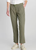 Wrangler Normal Bel Regular Fit Haki Kadın Pantolon W2510508801-Tencel Pantolon