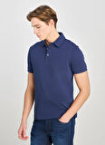 Lee Lacivert Erkek Polo T-Shirt L2510123410 Erkek Regular Fit Polo