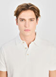 Lee Ekru Erkek Polo T-Shirt L2510123104 Erkek Regular Fit Polo