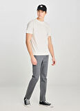 Lee Bisiklet Yaka Ekru Erkek T-Shirt L2510321102 Regular Fit Grafik