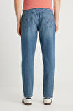 Lee %100 Pamuk Frank Relaxed Fit Geniş Kesim İndigo Jean Denim Erkek Pantolon FRNK00013381
