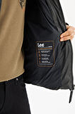 Regular Fit Normal Kesim Kapüşonlu Cepli Şişme Puffer Mont