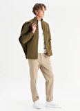 Wrangler Haki Erkek Parka W2520422801 Haki Parka