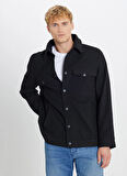 Wrangler Regular Fit Siyah Erkek Ceket W2520495001 Siyah Ceket