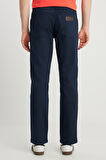 Texas Slim Fit Dar Kesim Normal Bel Lacivert Esnek Pantolon
