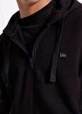 Lee Kapüşon Yaka Siyah Erkek Sweatshırt L2520310001 Siyah Sweatshirt