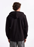 Lee Kapüşon Yaka Siyah Erkek Sweatshırt L2520310001 Siyah Sweatshirt