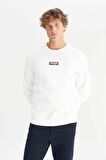 Wrangler Erkek Mid Logo Sweatshirt W2520133102