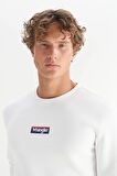 Wrangler Erkek Mid Logo Sweatshirt W2520133102