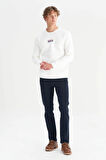 Wrangler Erkek Mid Logo Sweatshirt W2520133102
