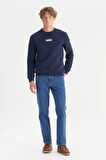 Wrangler Erkek Mid Logo Sweatshirt W2520133411