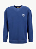Lee Bisiklet Yaka Lacivert Erkek Sweatshırt L2520091422 Lacivert Sweatshirt
