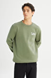 Lee Erkek Small Logo Sweatshirt L2520365904