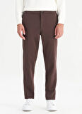 Wrangler Normal Bel Slim Fit Koyu Kahve Erkek Chino Pantolon WM01200001024 Kahverengi Chino Pant